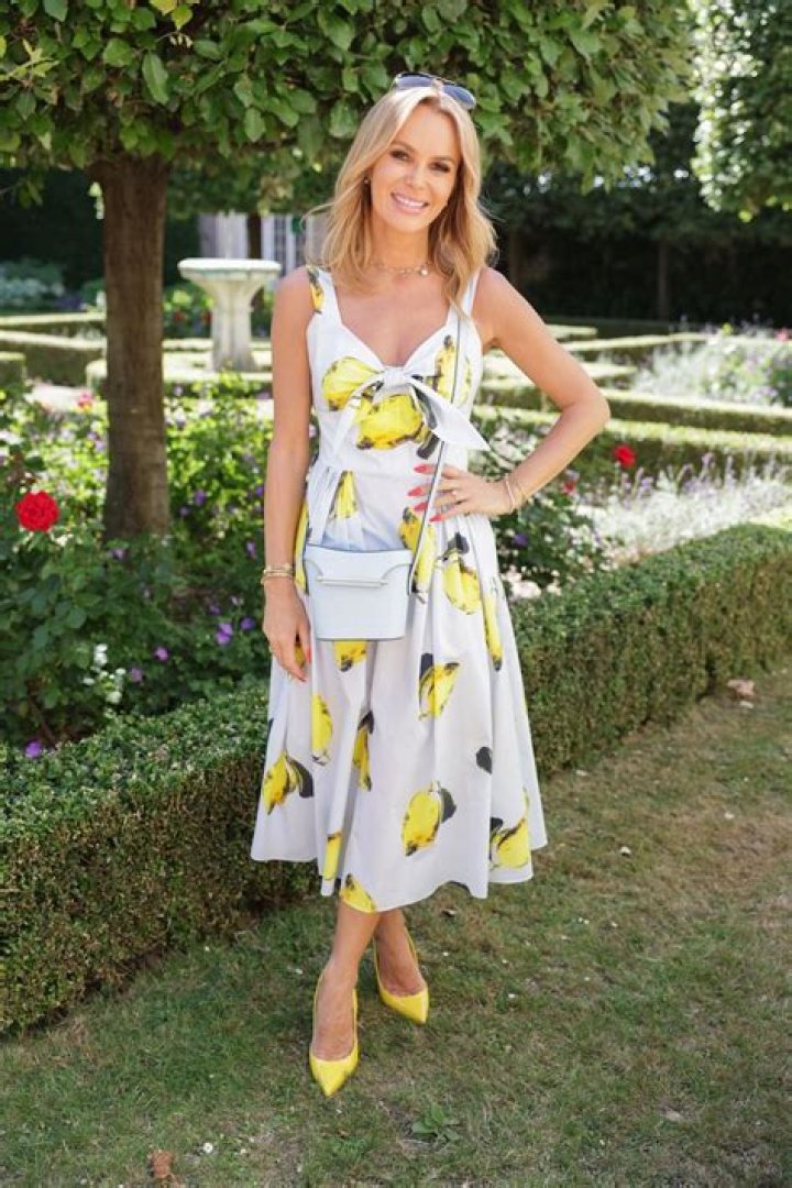 Amanda Holden in Bathing Suit Says Hi From Capri — Celebwell