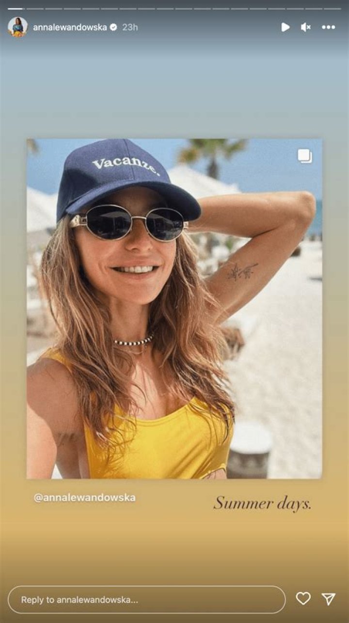 Anna Lewandowska in Bathing Suit Enjoys "Summer Days" — Celebwell