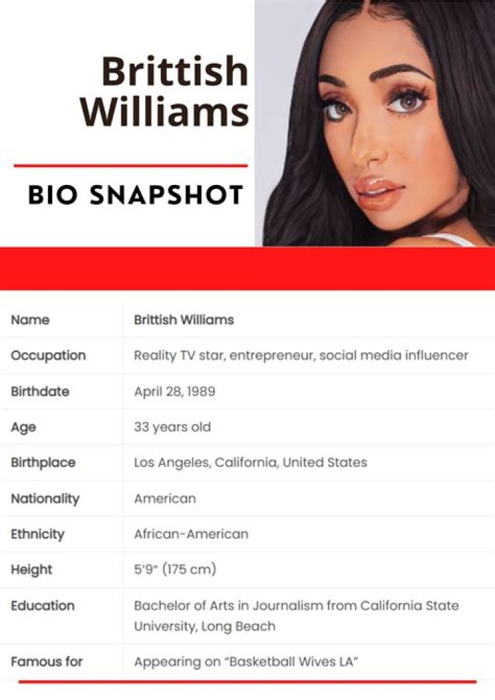 Brittish Williams Wiki, Age, Boyfriend, Husband, Net Worth and More