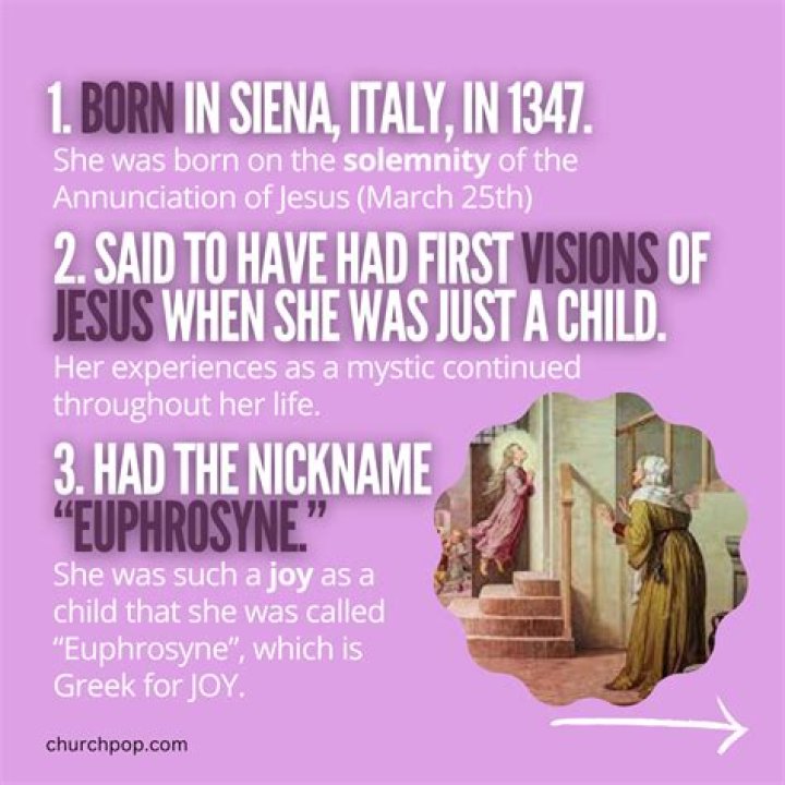 Catherine Of Siena Biography - Facts, Childhood, Family Life & Achievements