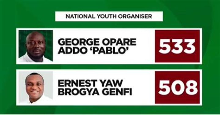 George Opare Addo ‘Pablo’ Wins NDC National Youth Organizer