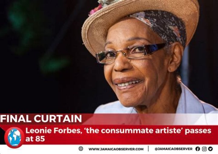 How Did Leonie Forbes Die? Theatre Icon And Pioneering Broadcaster, Leonie Forbes Cause Death