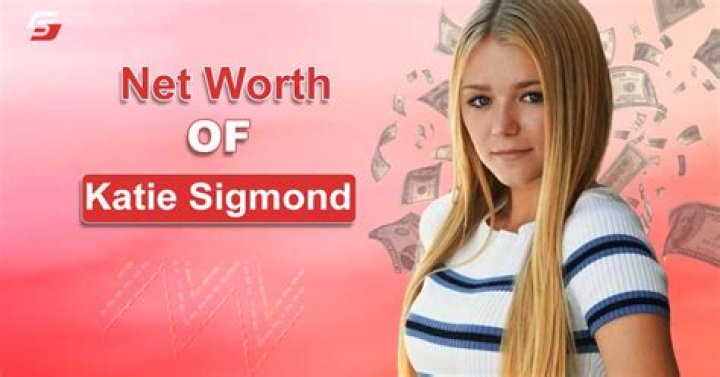 Katie Sigmond Net Worth & Earnings (2024)