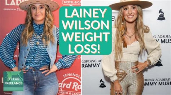 Lainey Wilson's 70-Pound Weight Loss Anthem: From Lyrics to Lifestyle!