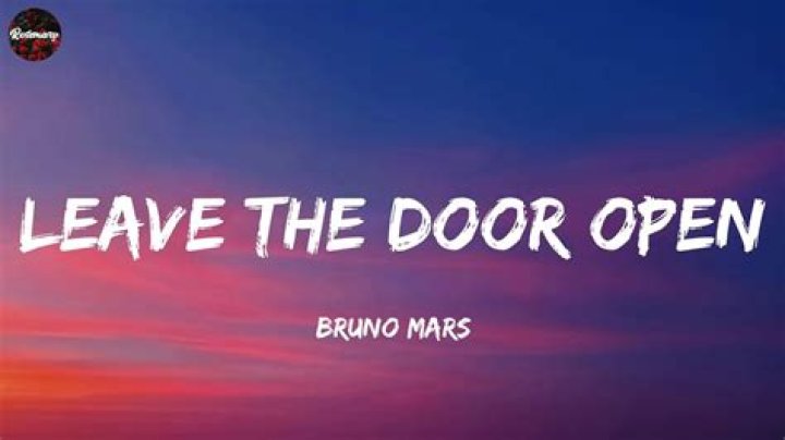 Lyrics Leave the door open | Leave The Door Open Lyrics Meaning, 7 facts