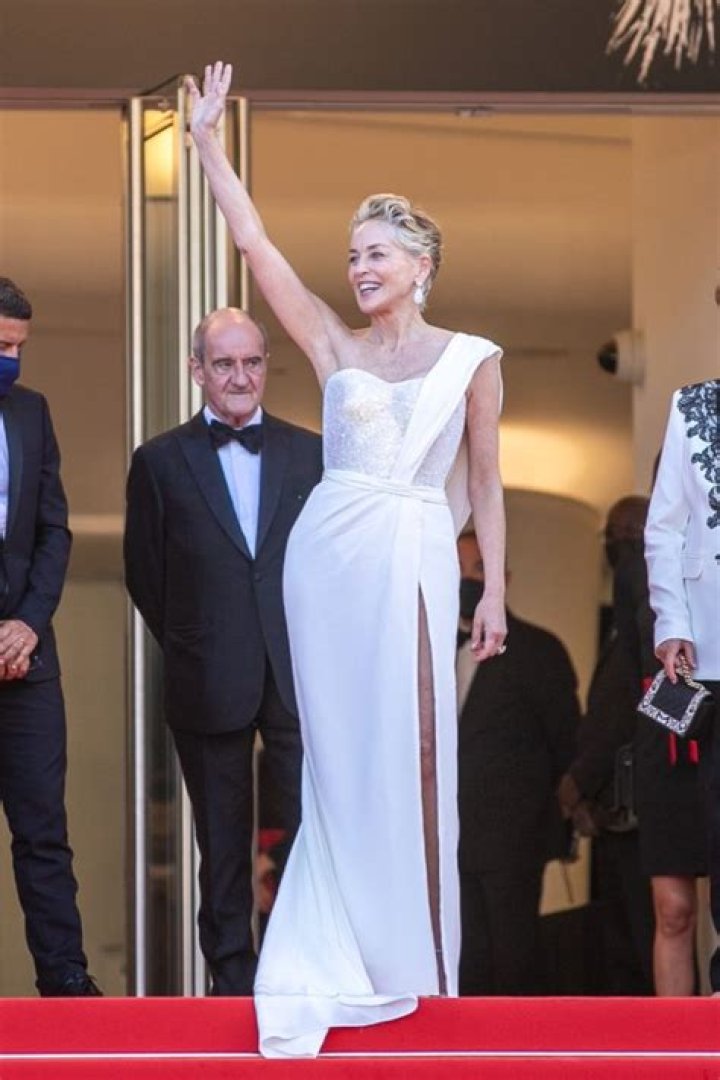 Sharon Stone in Swimsuit Practices "Self-Care" — Celebwell