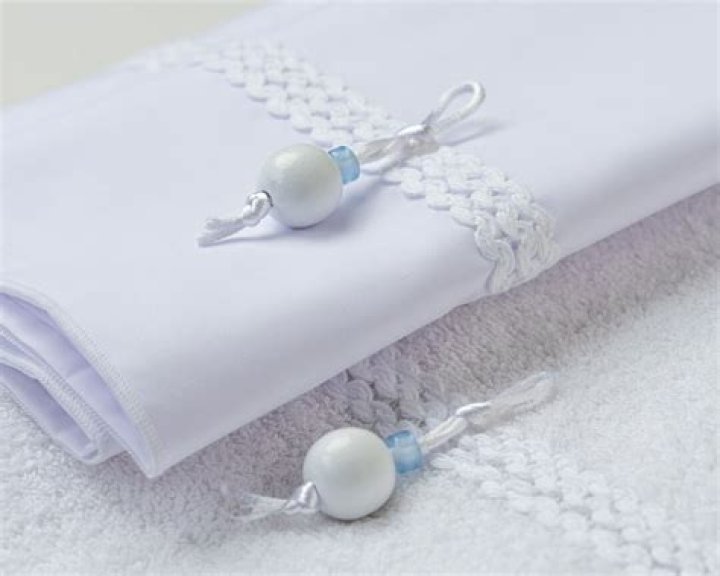 Towel Anchor Set - Baptism and Christening Towels, Oil Soap, Ladopana Set. — Blessed Celebration