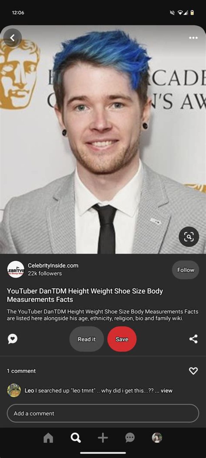 YouTuber DanTDM Height Weight Shoe Size Body Measurements Facts